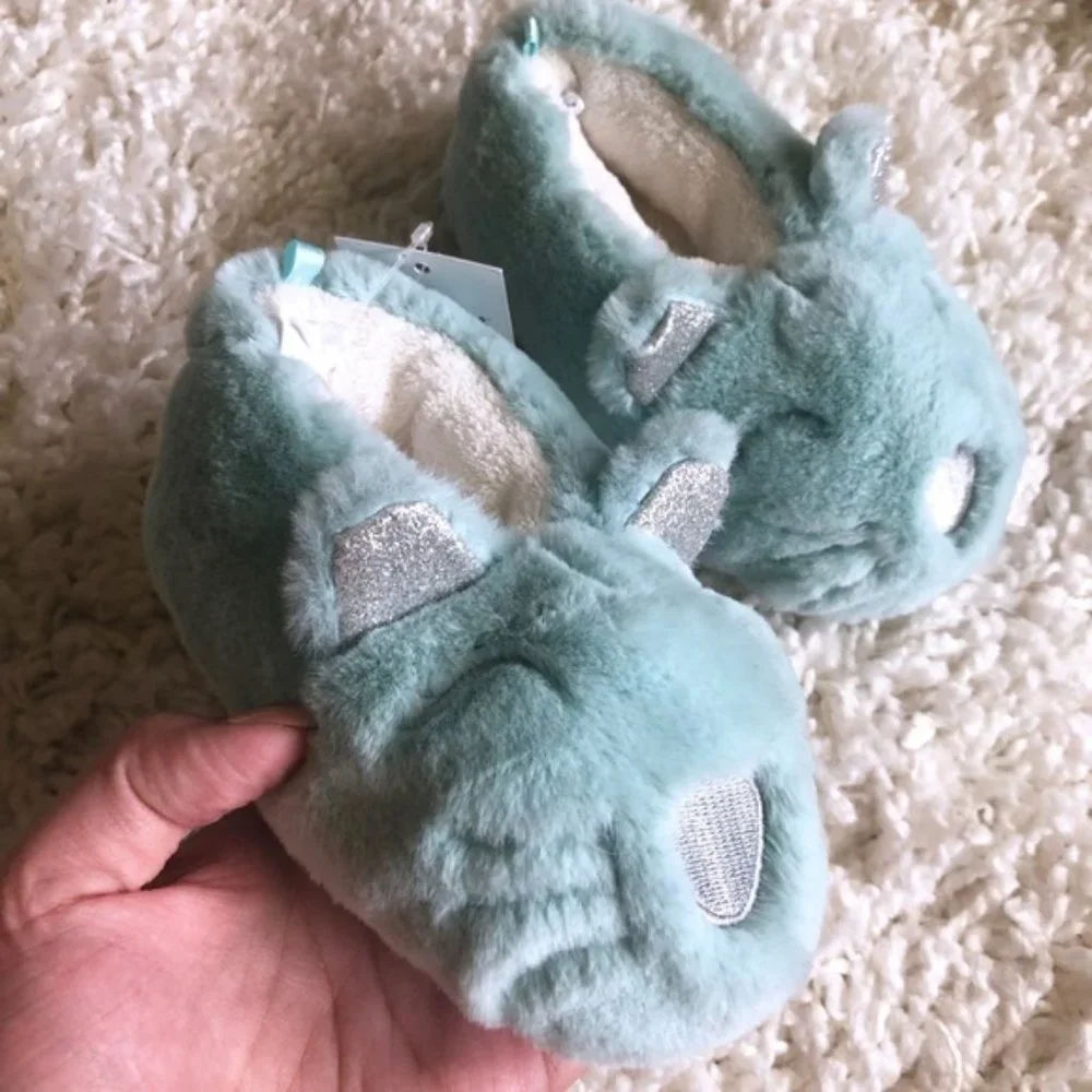 Toddler Girls Jill Mouse Moccasin Slippers - Cat & Jack